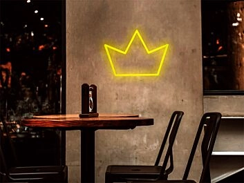 Krone LED-Neonschild für Cafe Bar