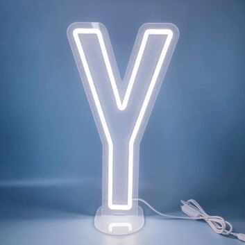 Buchstabe Y LED Neonschild für Wohnzimmer und Schlafzimmer