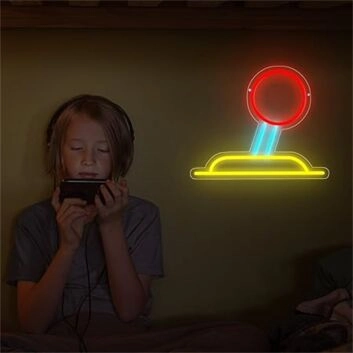 Arcade Joystick LED-Neonschild für Gaming Zimmer