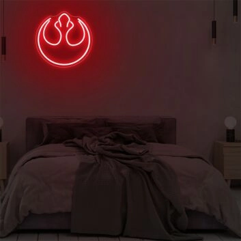 Fantasie Emblem LED-Neonschild Schlafzimmer Gamingzimmer