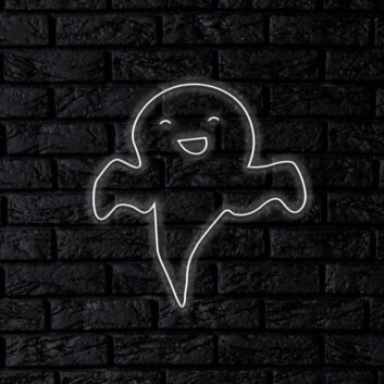 lächelnder Geist LED-Neonschild für Bar Party