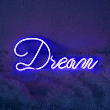 Brighten Up Your Space: LED Dream LED Neon Sign for Bars, Parties, and Chic Home Decor