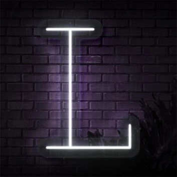 Großbuchstabe L LED Neonschild für Wohnzimmer und Bar