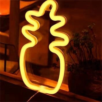 Ananas LED-Neonschild für Wohnzimmer Bar