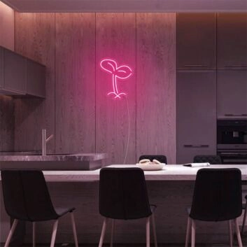 Keimling LED-Neonschild Küche Wohnzimmer
